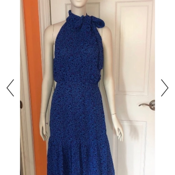 TCEC Dress with Neck Tie - Picture 1 of 8